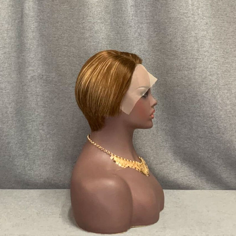 human hair highlight wig