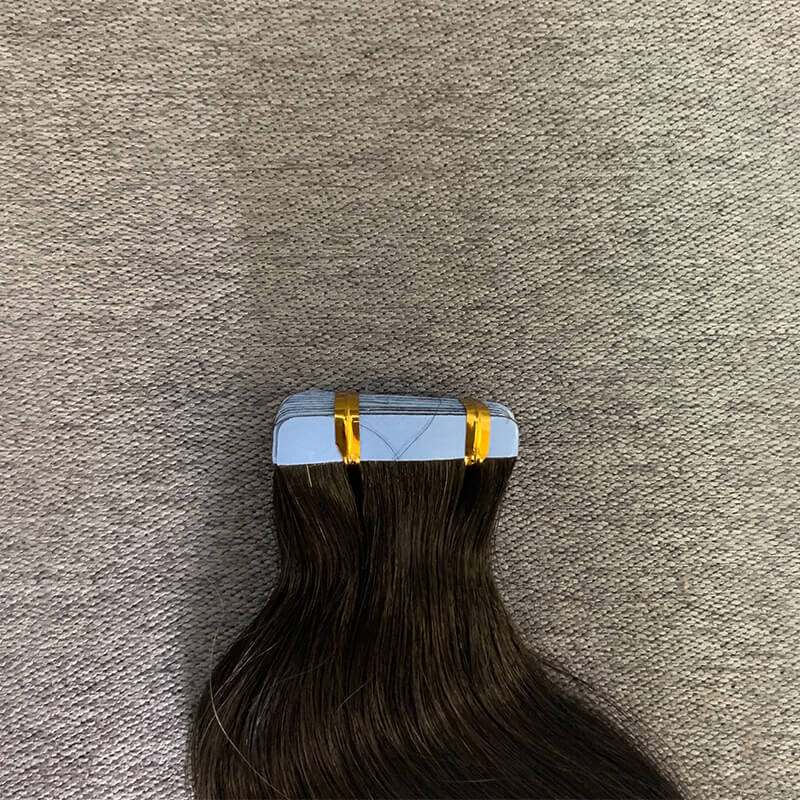 #1b Body Wave Tape In Human Hair Extensions 20 Pieces/ Pack