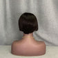 short cut pixie wig black