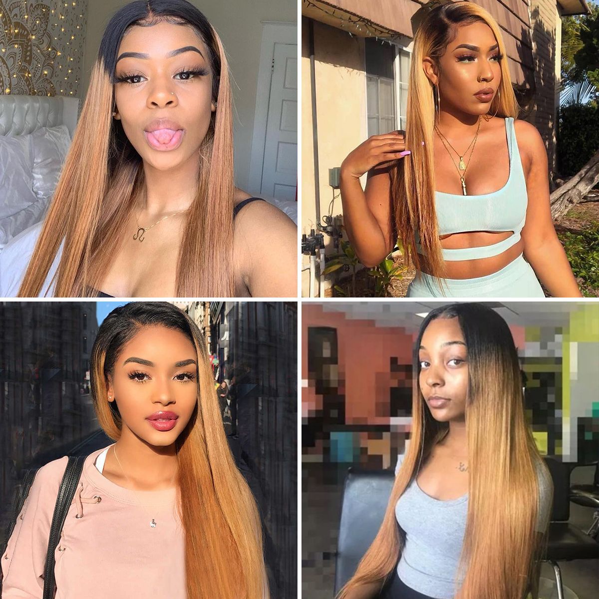 13×4 Lace Front Wig Straight Wigs 