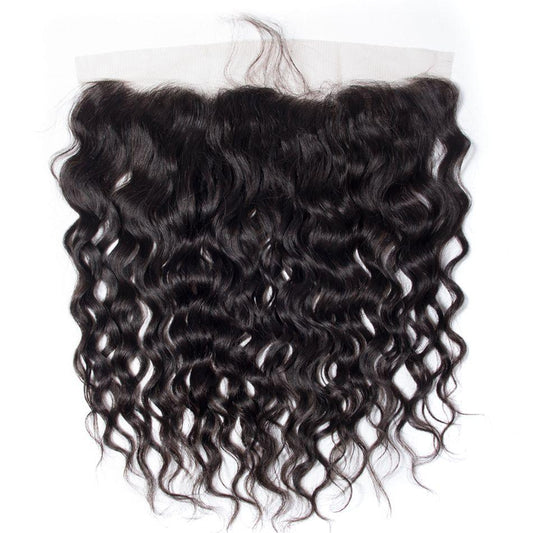 13×4 Lace Frontal Water Wave Brazilian hair Wet Wavy Pretty Human Hair