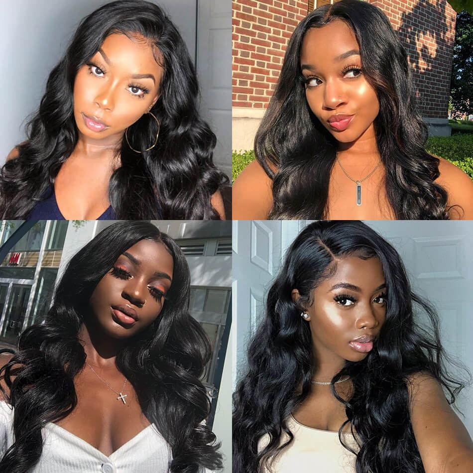 13×6 Lace Front Wig Body Wave Virgin Human Hair Wigs High density - Ross Pretty Hair Official