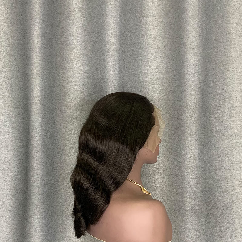 Body Wave Wig 16 Inch 13×4 Lace Front Wig 100% Human Hair