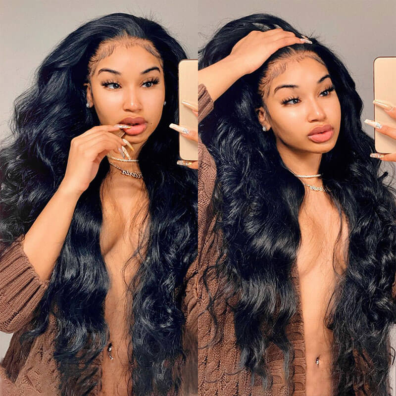 13×6 Lace Front Wig Body Wave Human Hair Wigs