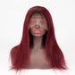 1b/99j Color Straight Hair Wig 13×6 Lace Front Wig Virgin Human Hair Wigs