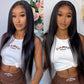 Straight Hair 13×4 Transparent Lace Front Wigs Human Hair Wigs
