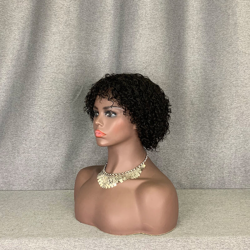 free part short cut wig