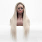 Full Lace Wig 1b Gray Color Hair Wig Virgin Human Hair Wig