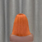 Ginger Bob Wig T Part Lace Straight Human Hair