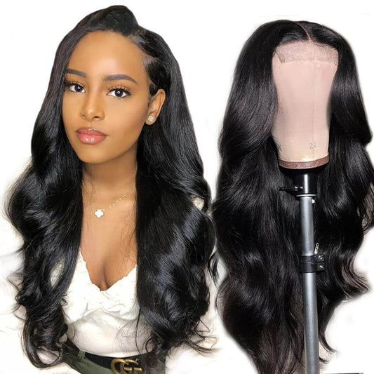 5×5 HD Lace Closure Wig Body Wave Brazilian Virgin Hair HD Lace Wigs