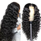 Transparent 13×4 Lace Front Loose Wave Wigs 100% Human Hair