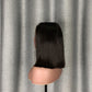 Double Drawn Kim K Wig Deep Part 2x6 Lace Closure Bob Wig Straight