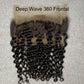 Deep Wave 360 Lace Frontal 10-20 Inch Human Hair