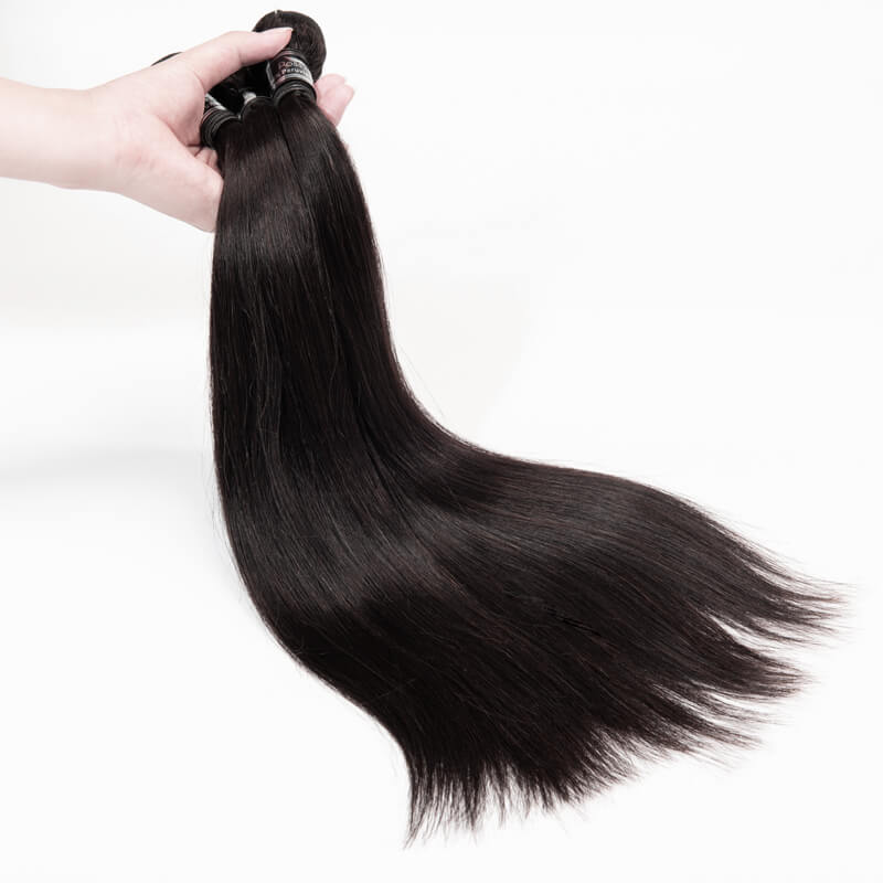 Brazilian Straight Hair 3 Bundles Virgin Human Hair