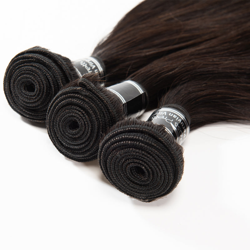 Raw Straight Hair 3 Bundles