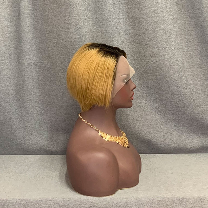 ombre pixie cut wig 