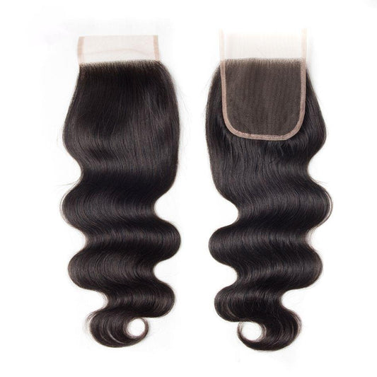 4x4 Lace Closure Body Wave Human Hair Closure Swiss Lace