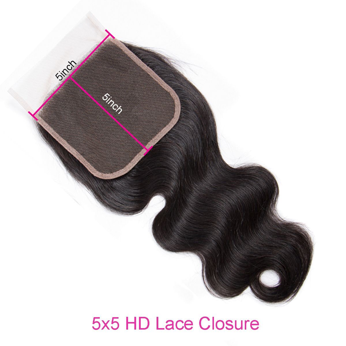 5×5 Body Wave HD Lace Closure