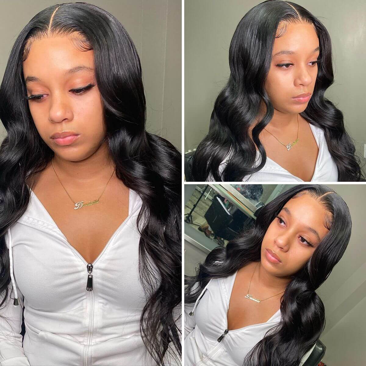 5×5 Lace Closure Wigs Body Wave Wig