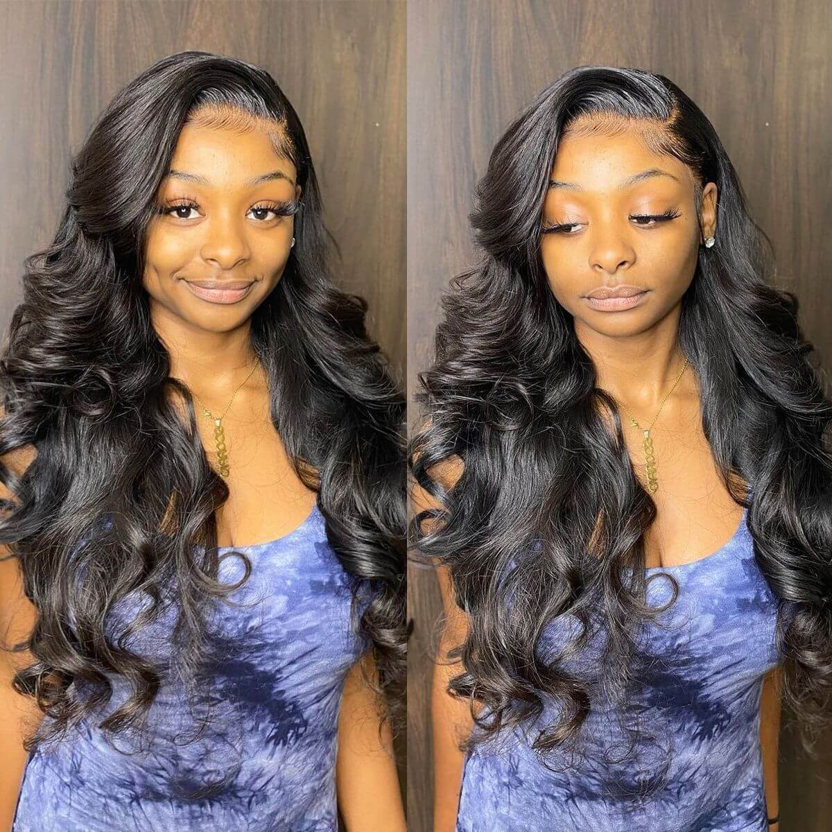 5×5 Lace Closure Wigs Body Wave Wig