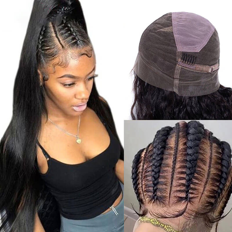 Full Lace Wig Pre Plucked With Baby Hair 100% Human Hair Wig