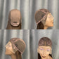 4# Color Straight & Loose Wave Dark Brown T Lace Bob Wig