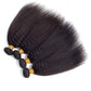 Kinky Straight Hair 4 Bundles Peruvian Kinky Straight Human Hair Weave