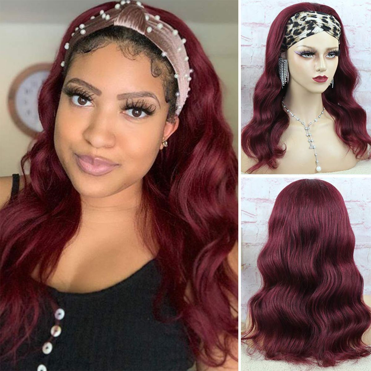 99J Body Wave Headband Wig