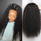 Jerry Curly 13×4 HD Lace Front Wigs Brazilian Virgin Hair Lace Wigs