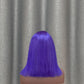 Purple Bob Wig 12 inch 13x4 Lace Front Human Hair