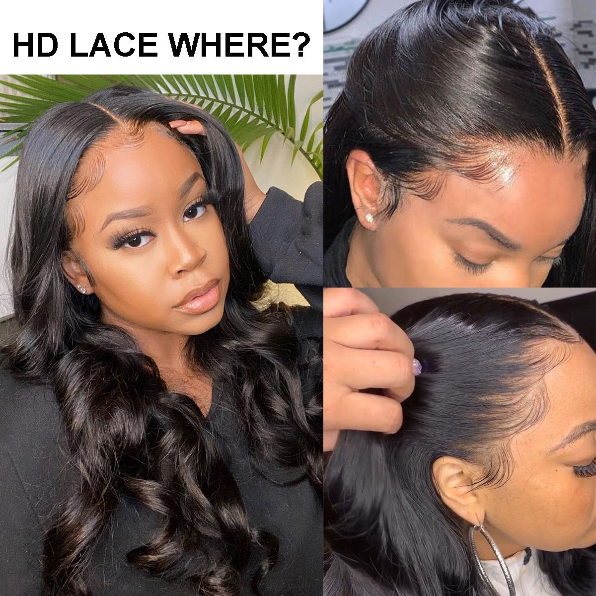 Body Wave 13×4 HD Lace Frontal Wigs Human Hair Wigs - Ross Pretty Hair Official