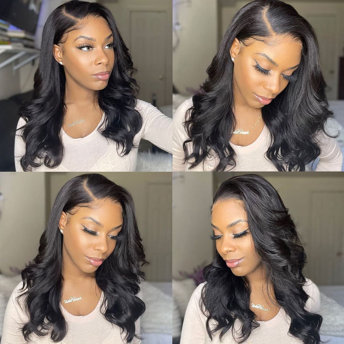 Body Wave 13×4 HD Lace Frontal Wigs Human Hair Wigs - Ross Pretty Hair Official