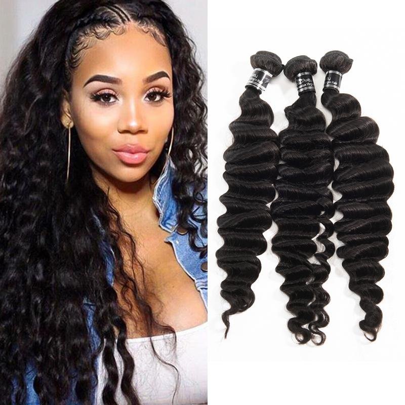 Brazilian Loose Deep 3 Bundles 