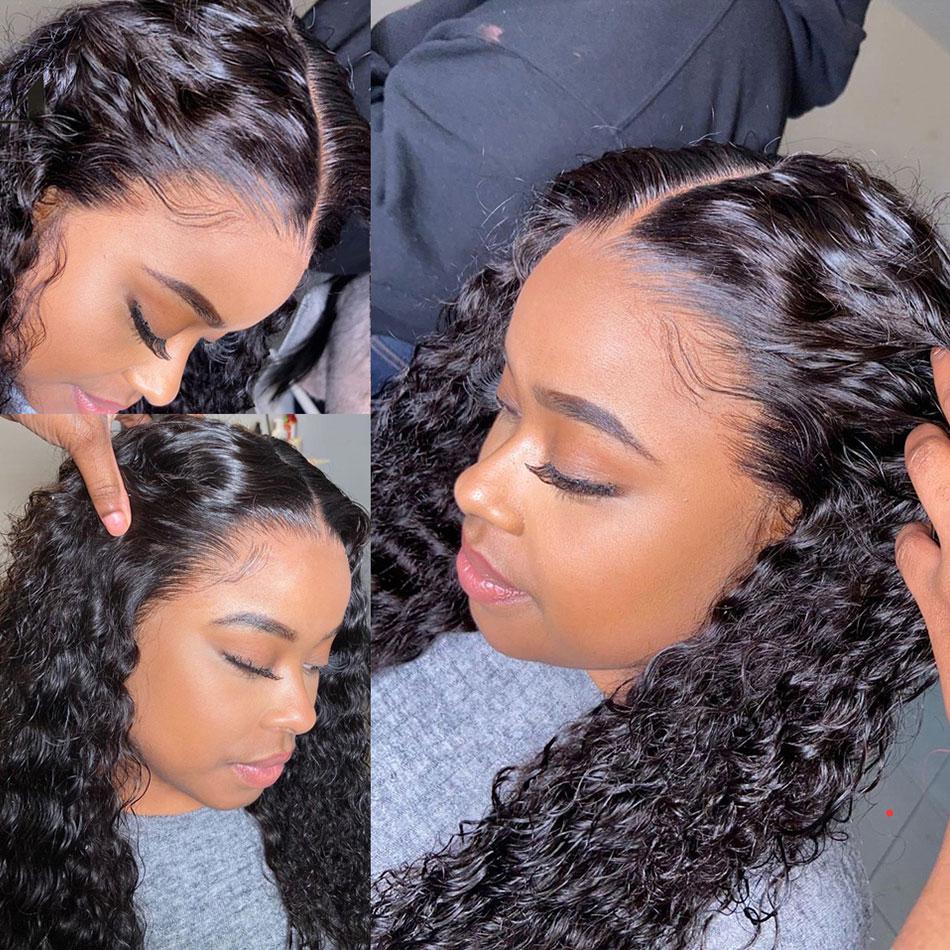 Brazilian Water Wave 13×4 Lace Front Wigs