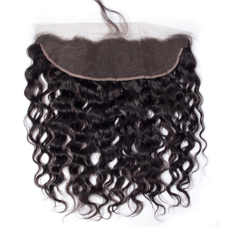 Brazilian Water Wave Human Hair 4 Bundles With 13X4 Frontal - Ross Pretty Hair Official