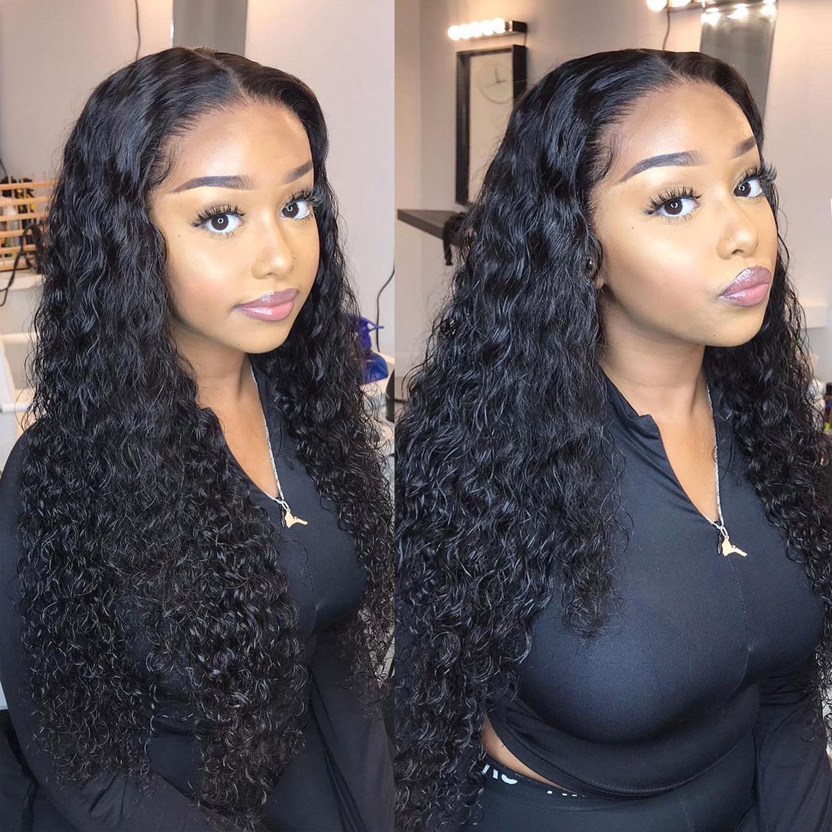 13×4 Lace Front Wigs Curly Hair