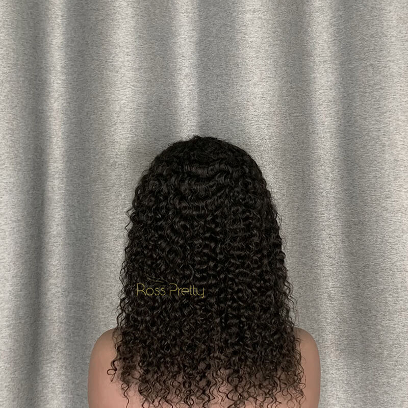 Water Wave 14 Inch 13×4 Lace Front Wigs 100% Human Hair