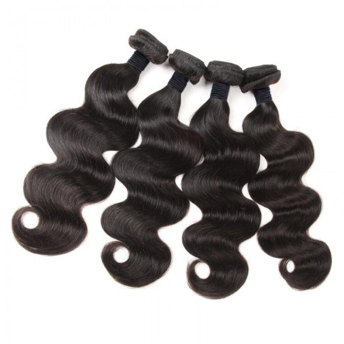 Double Drawn Body Wavy Hair 3Bundles