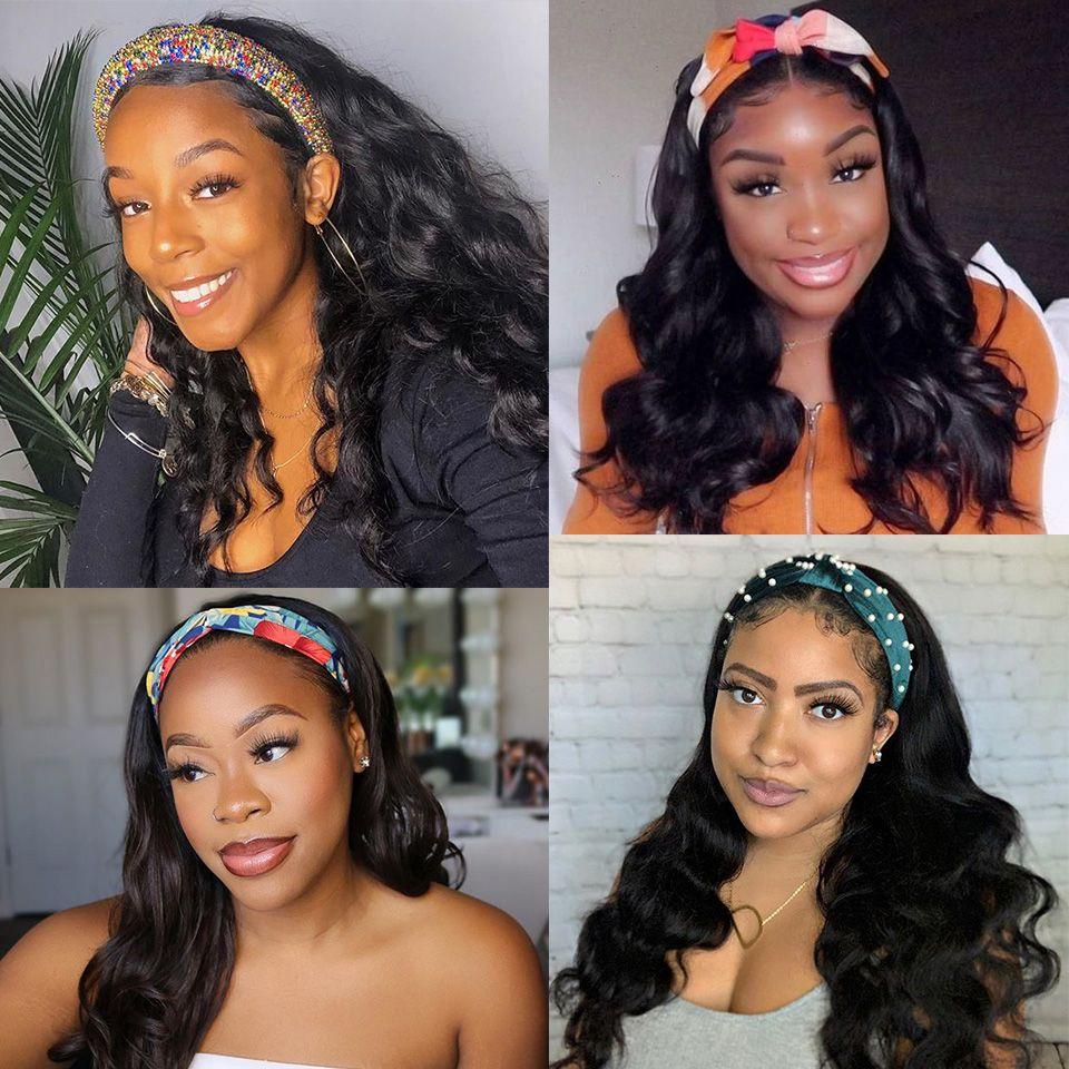 Headband Wigs Body Wave