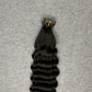 #1b Deep Wave Tape In Human Hair Extensions 20 Pieces/ Pack