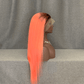Pink Wig Ombre Color Lace Front Wig