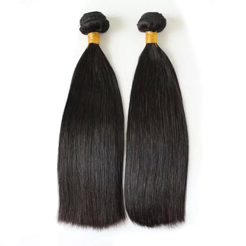 Double Drawn Straight Hair 3Bundles