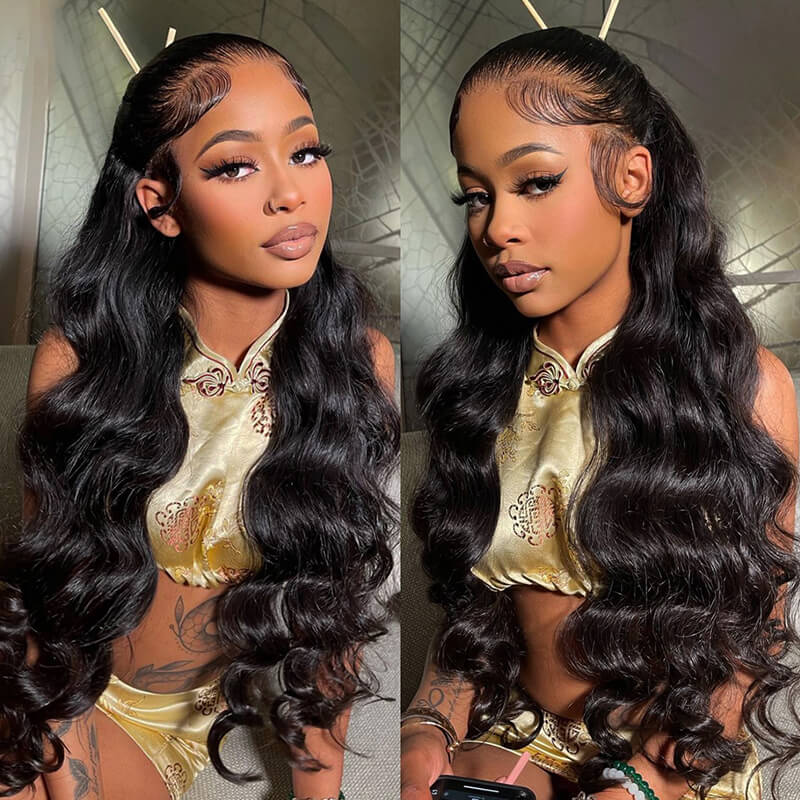 Body Wave 13×4 HD Lace Frontal Wigs Human Hair Wigs