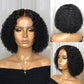 Kinky Curly 4×4 Lace Closure Short Wigs 180% Density