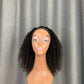 Kinky Curly High Density 200% Full Head Wig Thick Hair Headband Hair Wig
