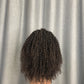 Kinky Curly High Density 200% Full Head Wig Thick Hair Headband Hair Wig