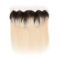 Lace Frontal Color 1b 613 Straight Brazilian Remy Human Hair - Ross Pretty Hair Official