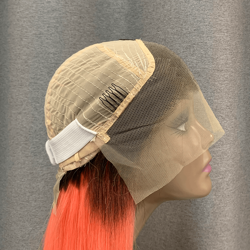 Pink Wig Ombre Color Lace Front Wig