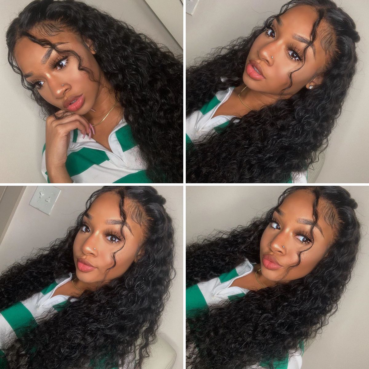 Loose Deep Hair 13×4 Lace Front Wigs 