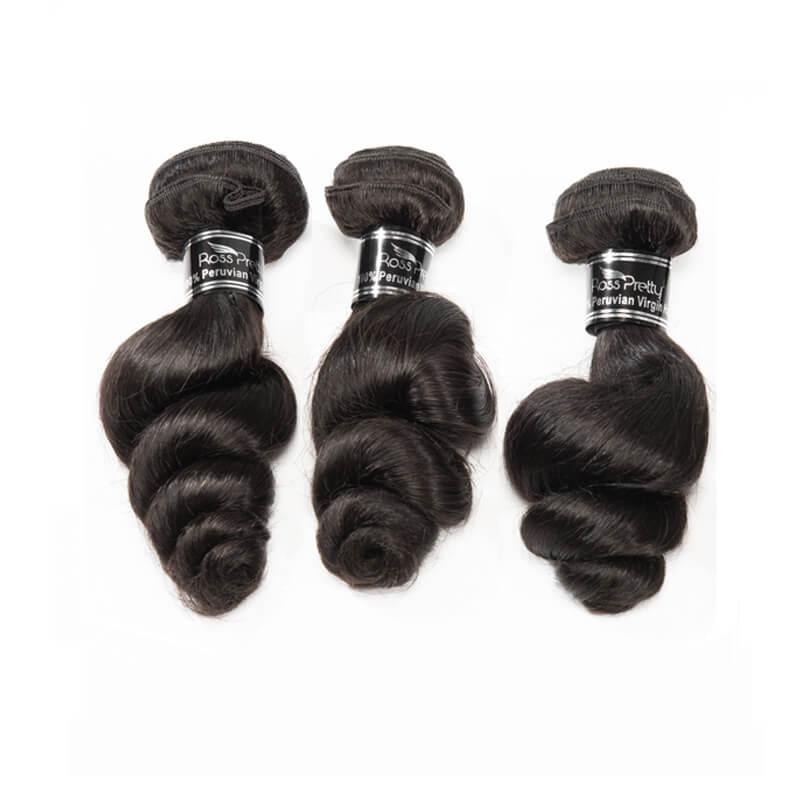 Brazilian Loose Wave Bundles High Quality Virgin Hair 3 Bundles Loose Wave Curly